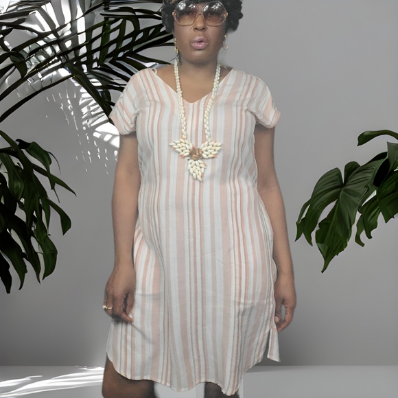 Splendid Savanah Striped Belted Dress - Picture 6 of 6